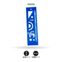 REGLA AH ROYAL LETRAS / FIGURAS GEOMETRICAS X 30CM  [PAC2142]