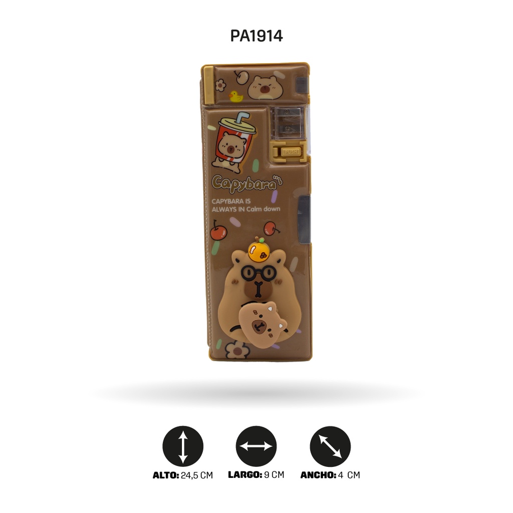 ESTUCHE MULTIFUNCIONAL FIGURA GIRATORIA XPM-569-2/7/6/3/9 [PAC4671]