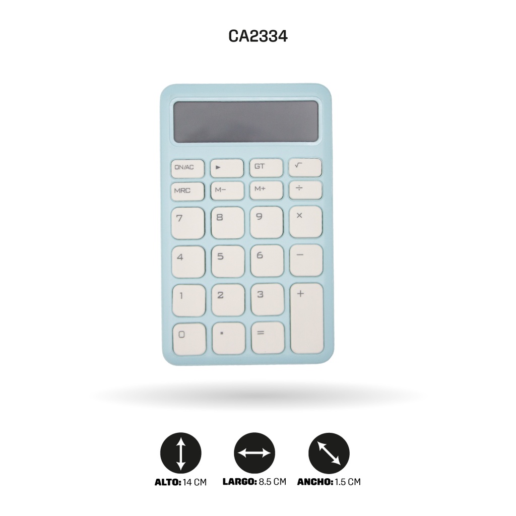 CALCULADORA KARUIDA COLOR PASTEL 8 DIGITOS KK-803 [PAC5359]