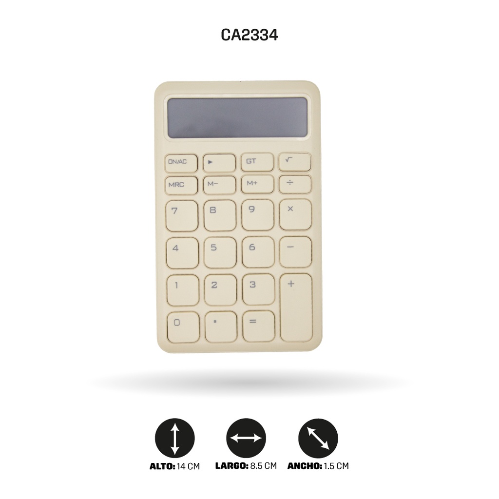 CALCULADORA KARUIDA COLOR PASTEL 8 DIGITOS KK-803 [PAC5359]
