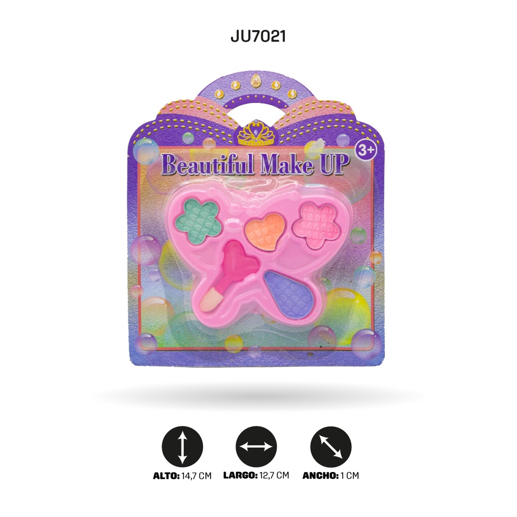 SET DE MAQUILLAJE TIPO MARIPOSA [111-11]