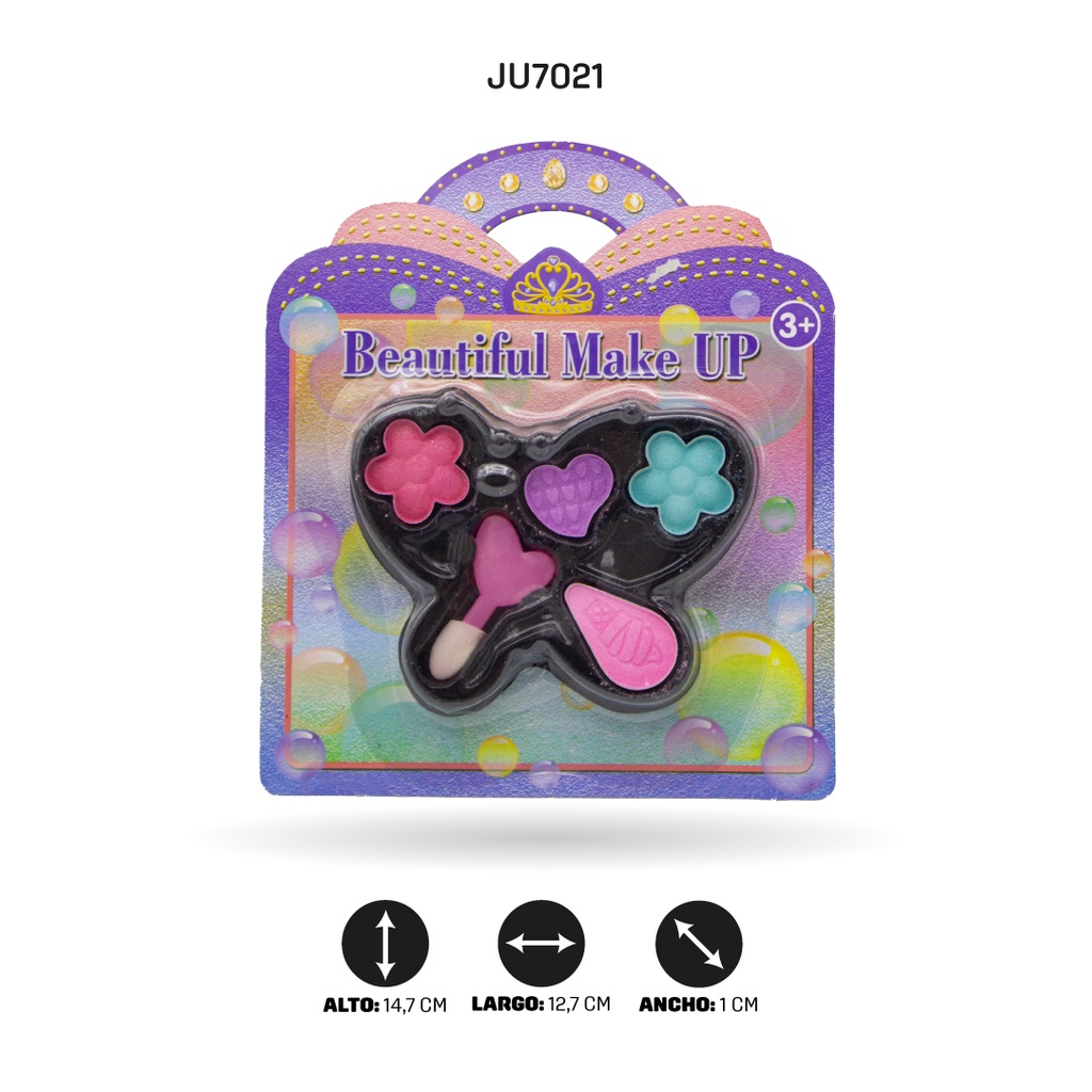 SET DE MAQUILLAJE TIPO MARIPOSA [111-11]