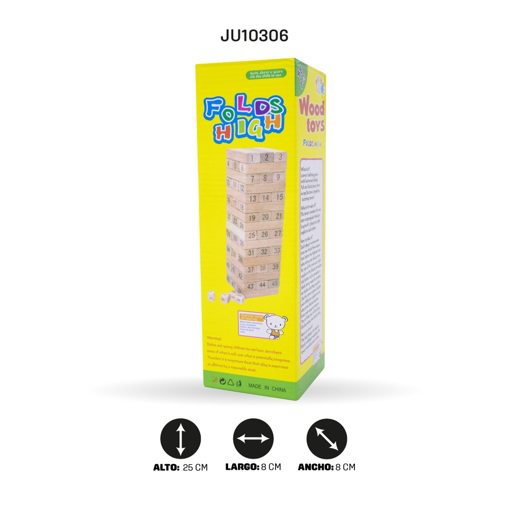 703 JUEGO DIDÁCTICO DE MADERA GRANDE [1970-120]