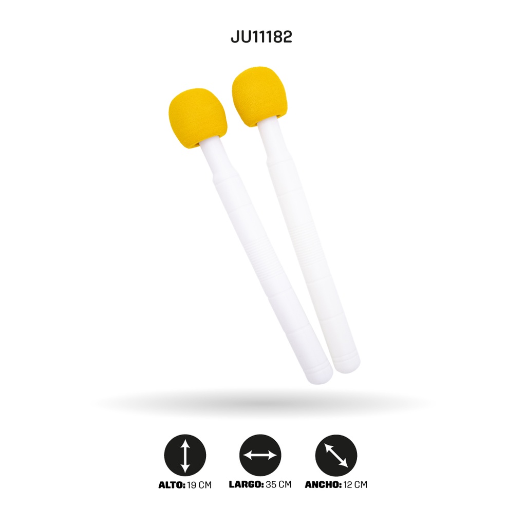 JUEGO DE BATERÍA PARA NIÑOS CON BAQUETAS Y MICRÓFONO [660-92M]