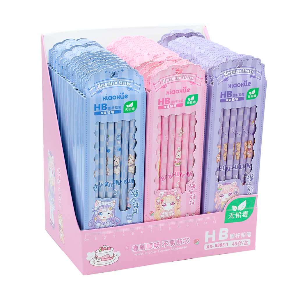 JUEGO LAPICES 8PCS PQT X 48  [PAC3095]