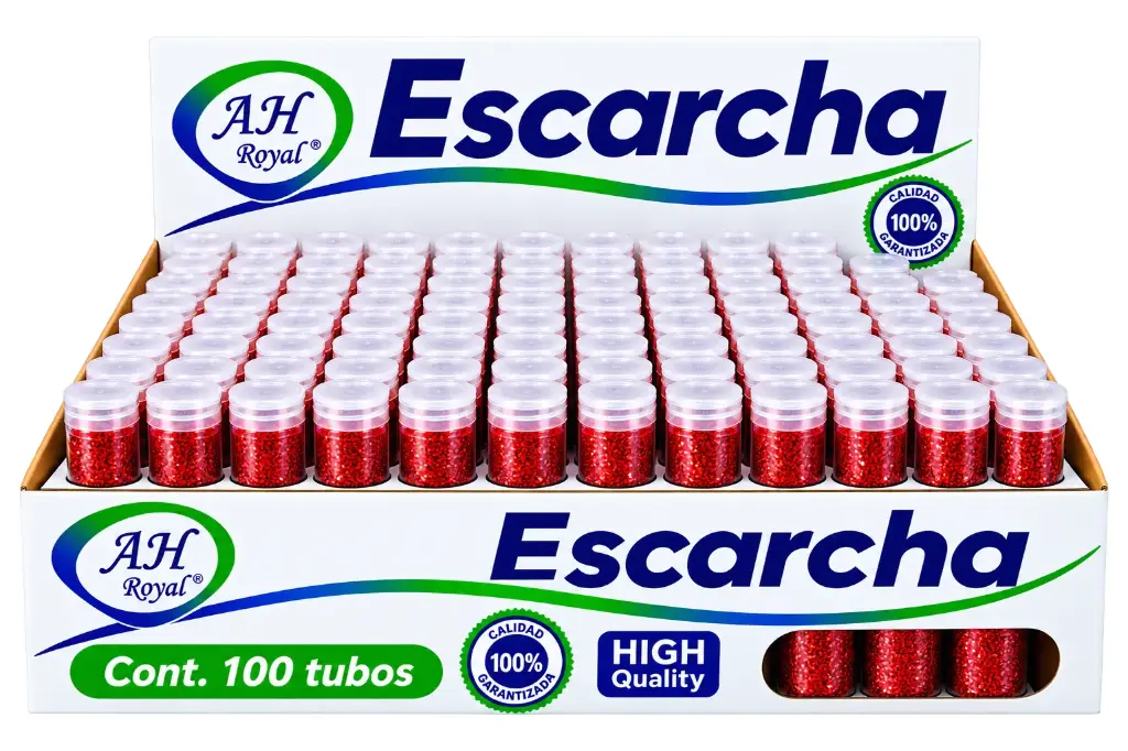 TUBO DE ESCARCHA ROJA []