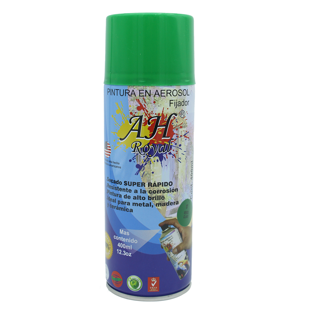 PINTURA AEROSOL AH ROYAL VERDE CLARO [37-HT40216-16160730]
