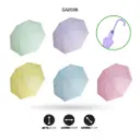 SOMBRILLA PLASTICA DE COLORES PASTEL [PAC2258-PAC50185]