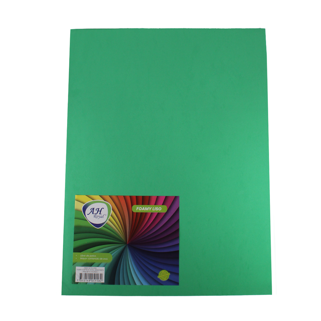FOAMY 4 CARTA AH ROYAL VERDE PASTO X 10 UNDS [AH28104115-3536]
