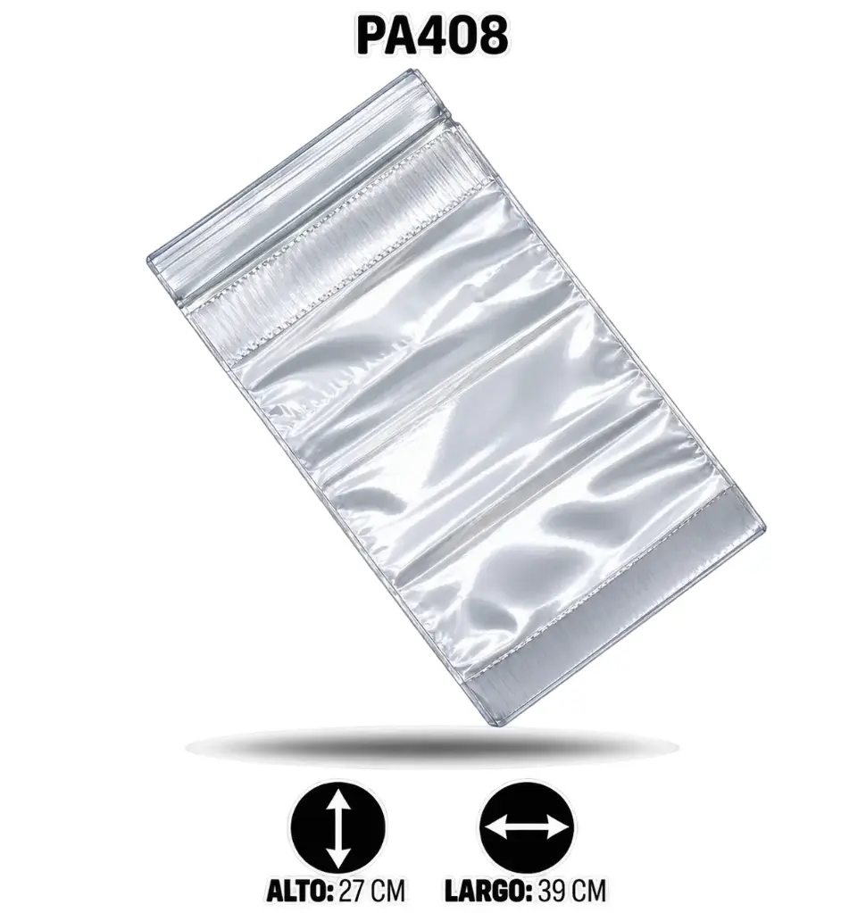FORRO PARA CUADERNO GRANDE TRANSPARENTE X100 [PAC60029-408]