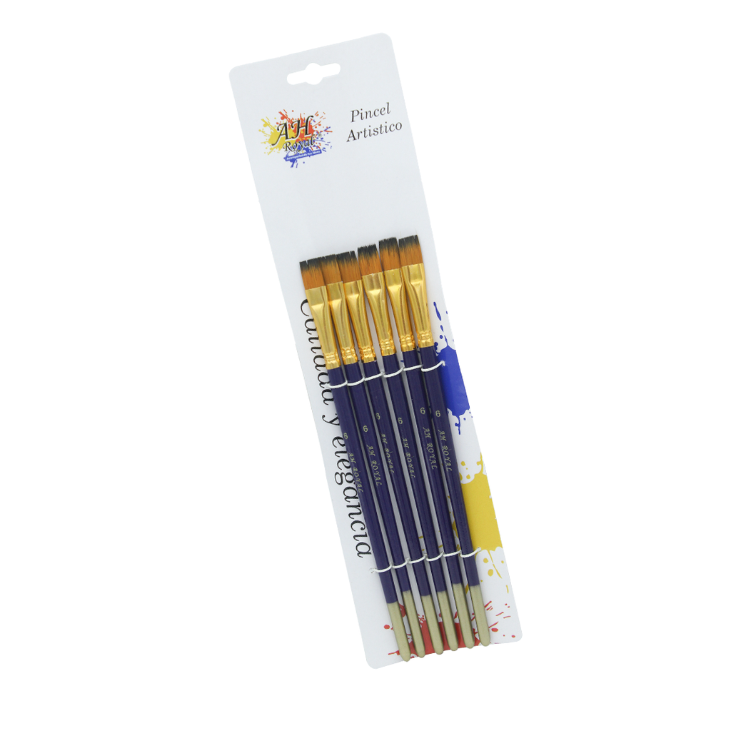 PINCEL AHROYAL PLANO # 6 X6  [PAC20039-322]