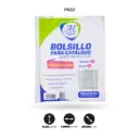 BOLSILLO PARA  CATALOGO AH ROYAL CARTA ANTIREFLEJO DISPLAY X 100 unds 35 µm  [PAC50133][PAC3227]
