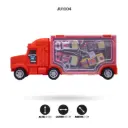 CAMIÓN DE TRANSPORTE BOMBEROS CON 4 VEHICULOS [ABL887-2]
