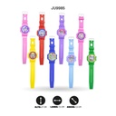 RELOJ DIGITAL COLORES SURTIDOS  CON ESTAMPADO [CX333]