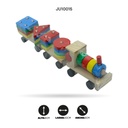 TREN DIDACTICO EN MADERA CON FIGURAS GEOMETRICAS [1970-151]