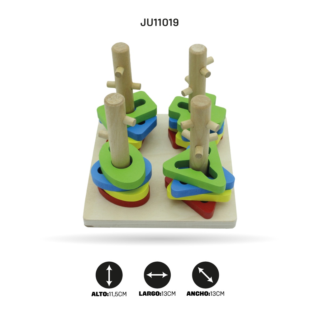 MINI DIDACTICO CUATRO POSTES [1970-153]