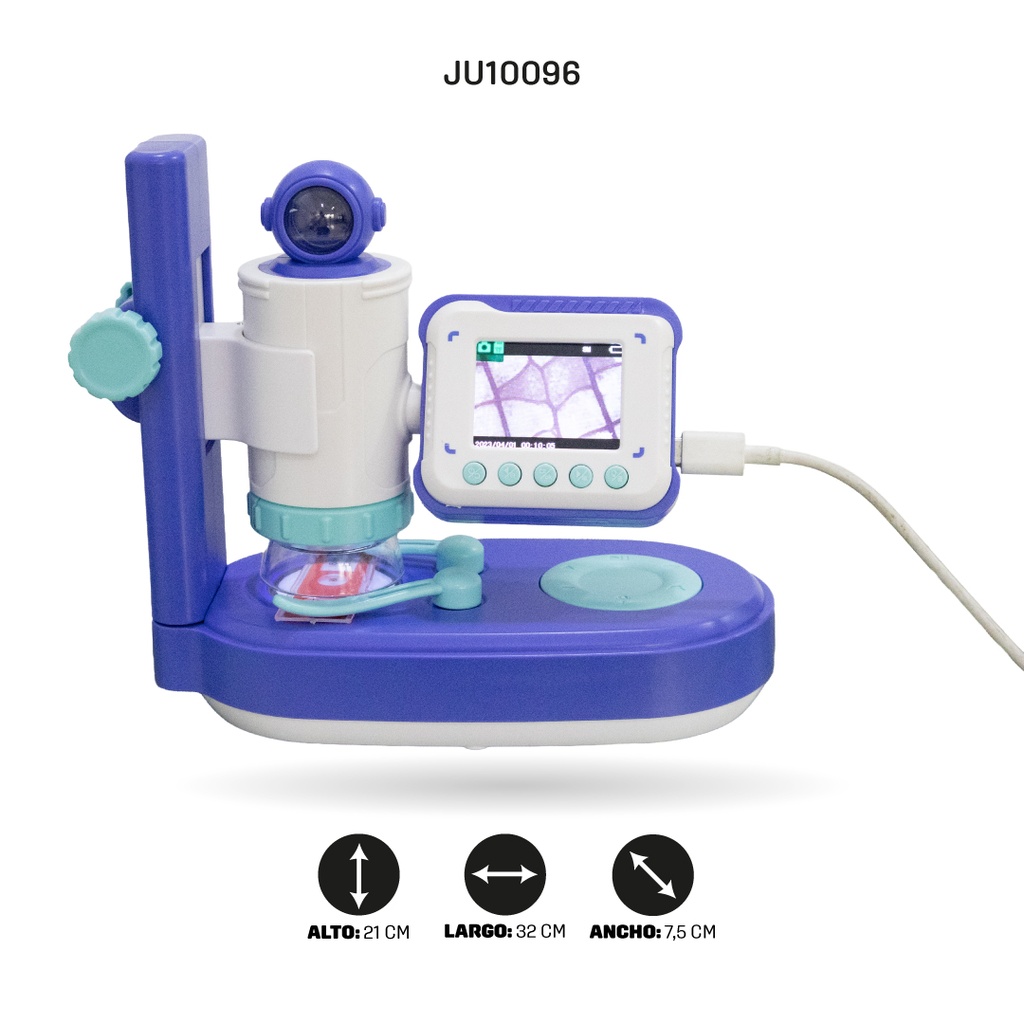 MICROSCOPIO CON PANTALLA  Y BASE [8809-1]
