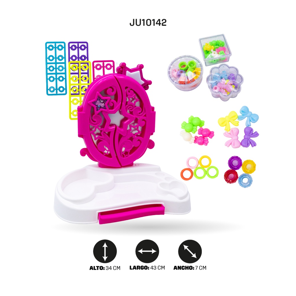 JUEGO DE TOCADOR CON ACCESORIOS [KL4084]