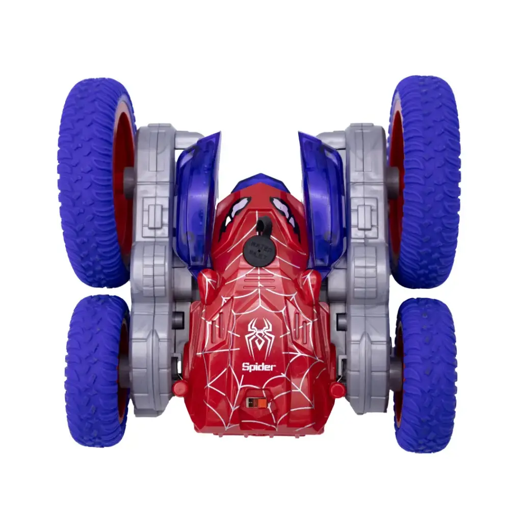CARRO DE ACROBACIAS MOTIVO HOMBRE ARAÑA CON RADIOCONTROL Y CARGADOR USB [DH666-80]