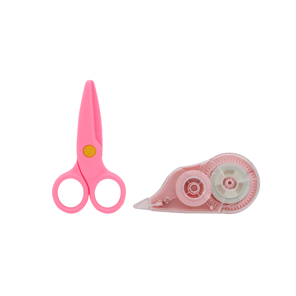 SET CINTA CORRECION +TIJERA PQT X 24 UND [PAC3116]