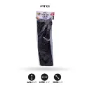 CHELINES DE FELPA AH ROYAL BOLSA X 100 UND - NEGRO [PAC3614]