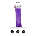 CHELINES FELPA COLOR MORADO MEDIANA A050BOLSA X 100 [PAC5382]