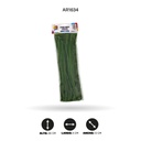 CHELINES DE FELPA BOLSA X 100 - VERDE A051 [PAC5383]
