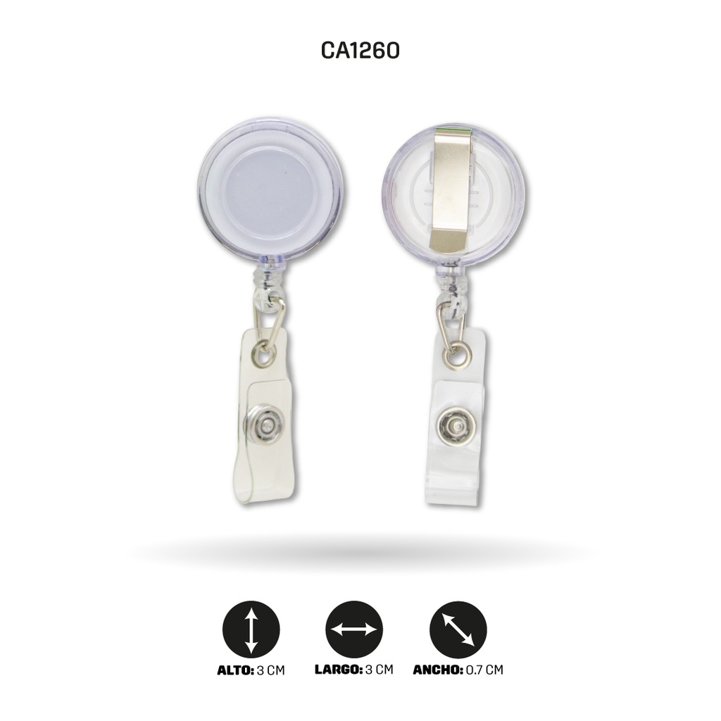 YOYO PARA ESCARAPELA TRANSPARENTE [PAC5486]