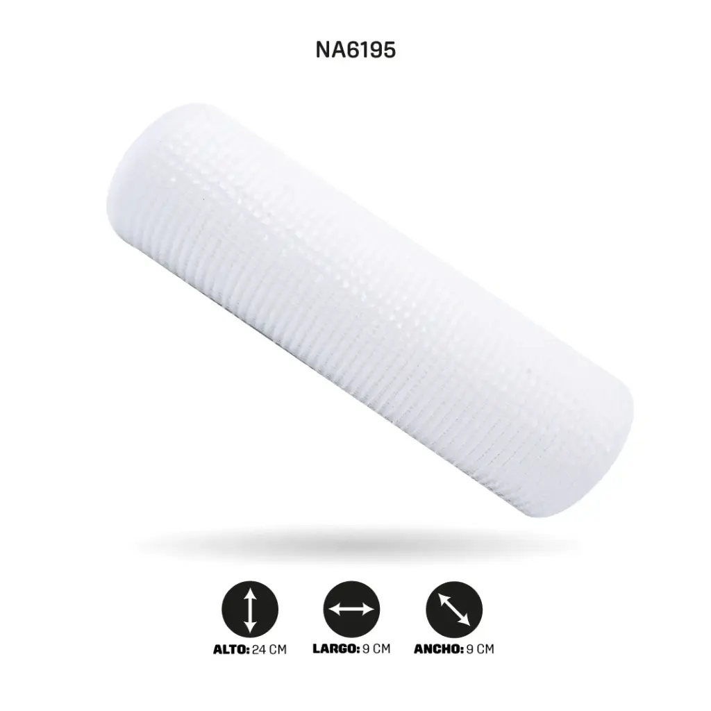 MALLA 24cm x 7m BLANCO [PAC5131]