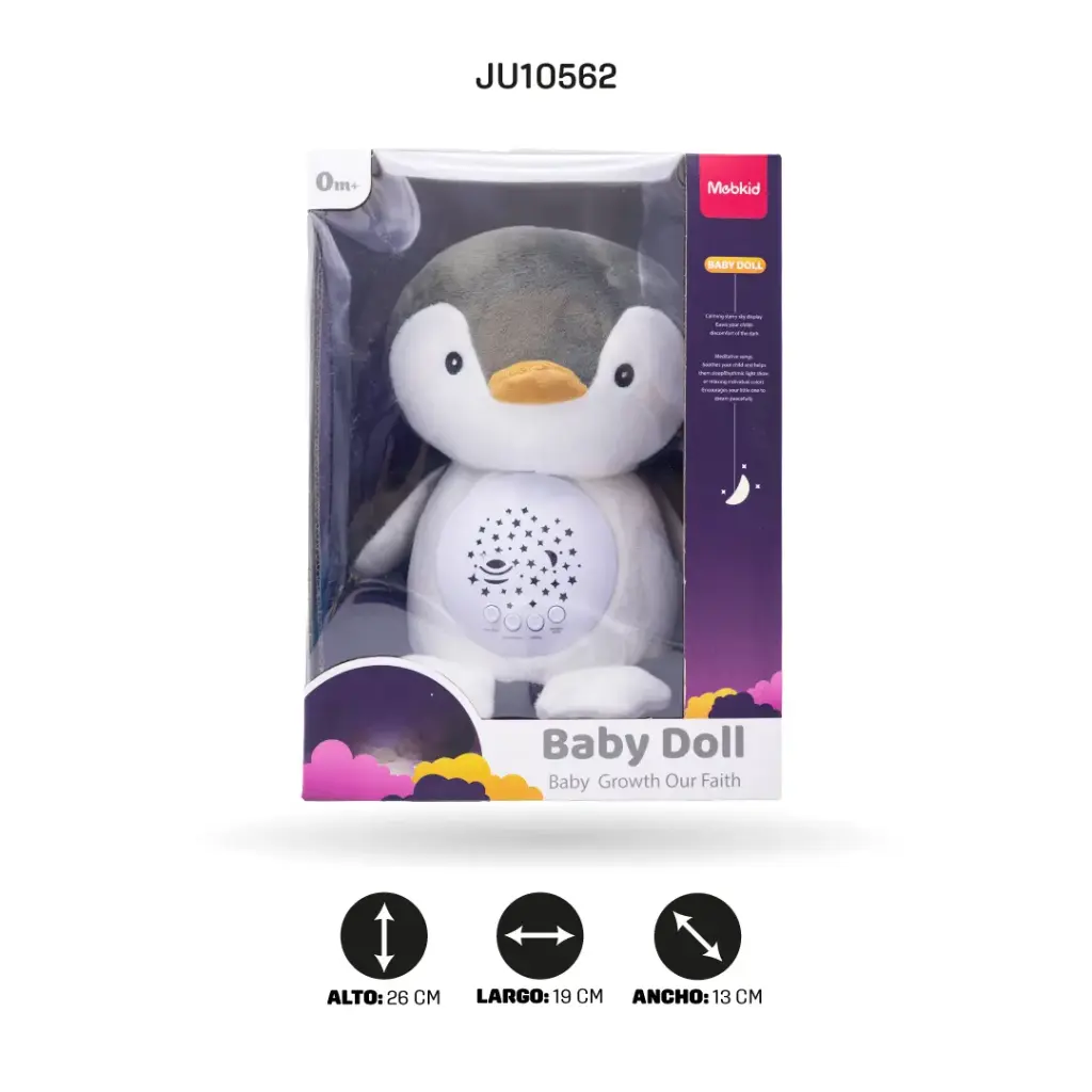 MUÑECO DE PELUCHE (PINGÜINO) [MBQ662-5A]