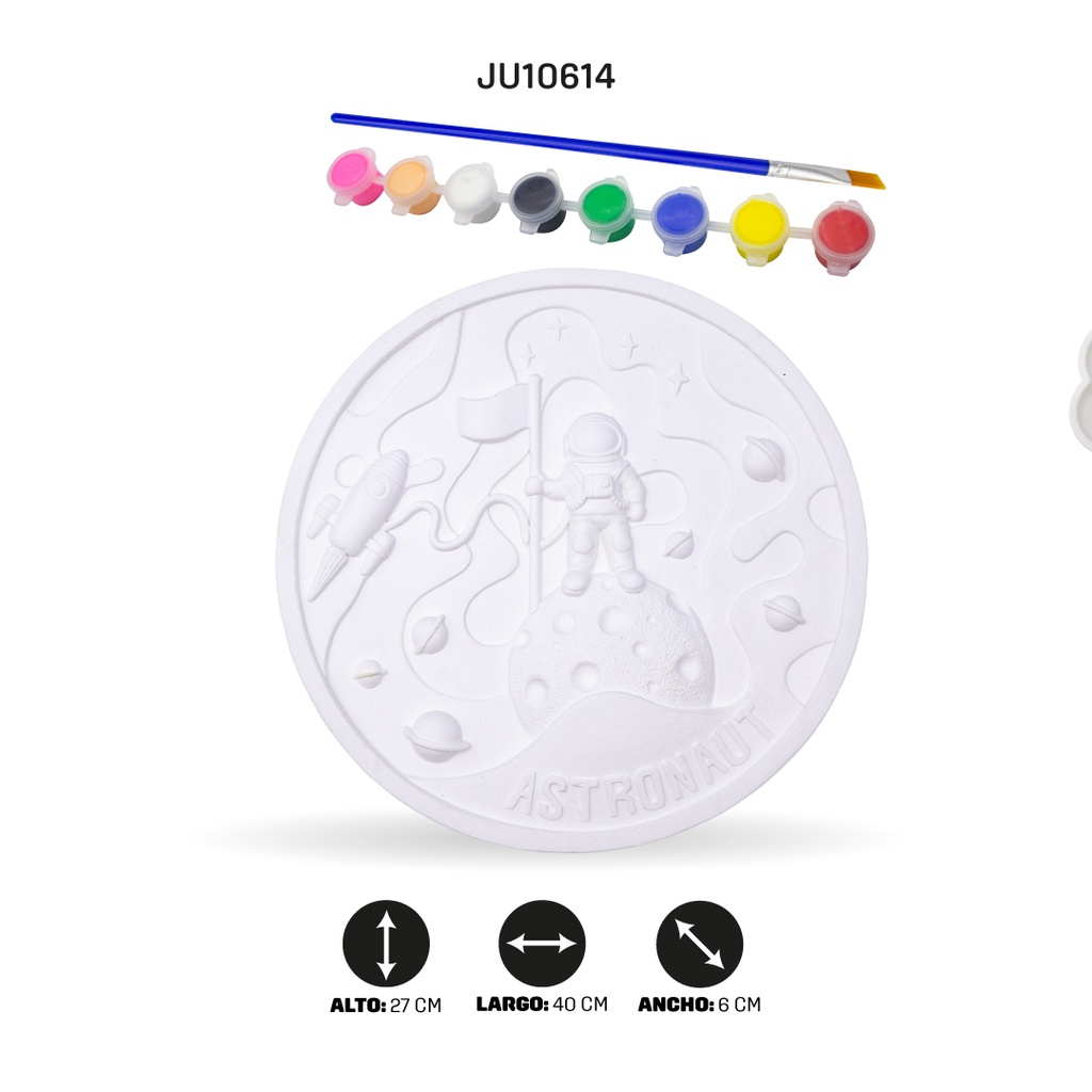 MOLDE EN PINTURA 3D TEMATICA VIAJE ESPACIAL  [857-599]