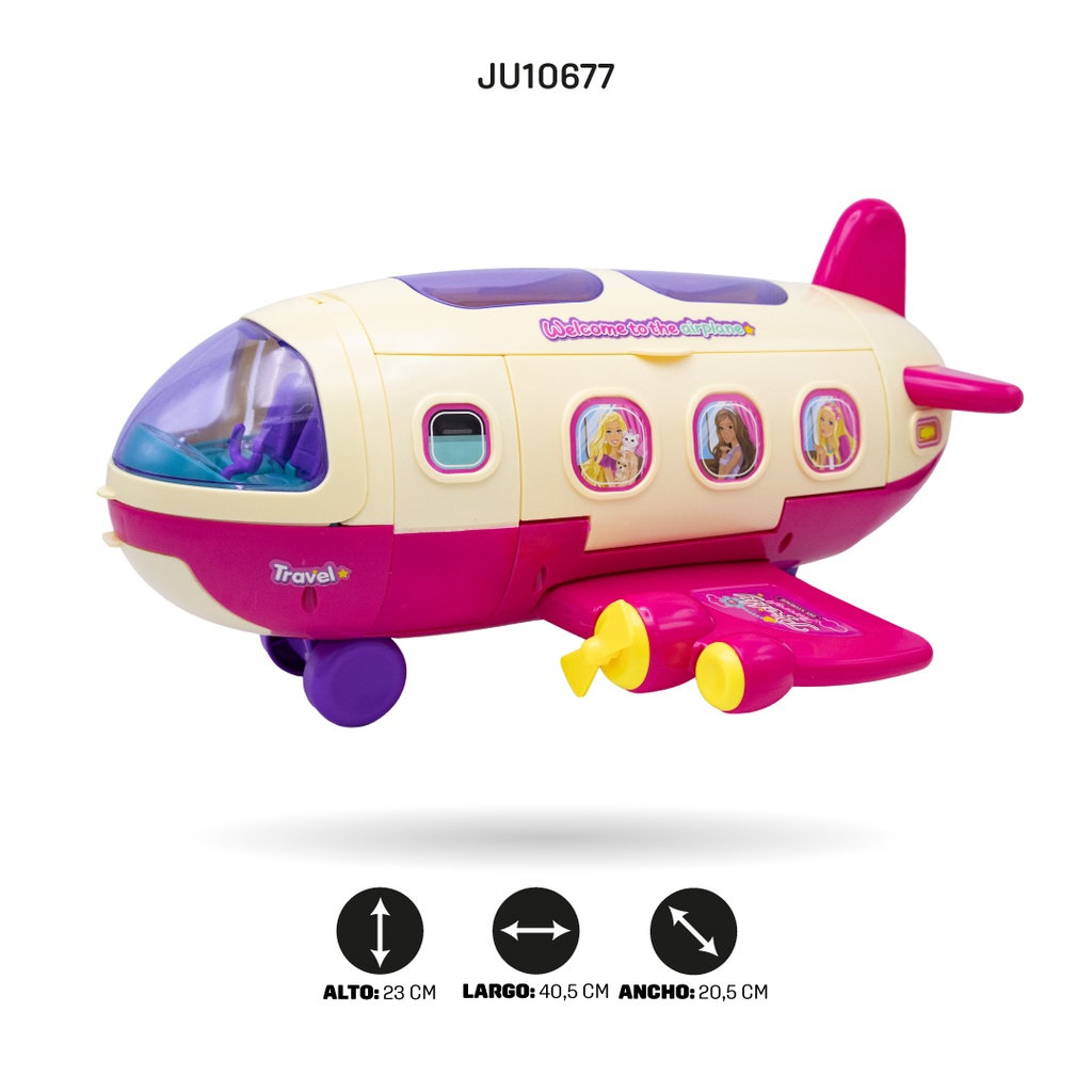 JUEGUETE FIGURA AVION JUMBO [8033]