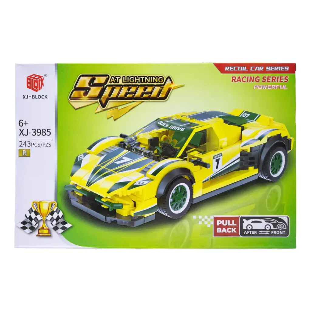 ARMA TODO FIGURA LAMBORGHINI X 243 PIEZAS [XJ-3985B]