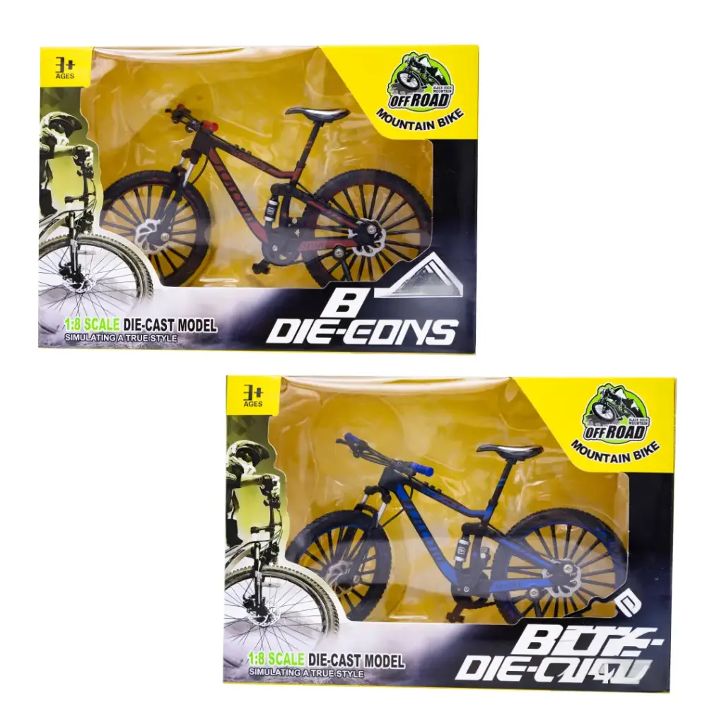 BICICLETA TODO TERRENO CON AMORTIGUADOR ESC. 1:8 [338]