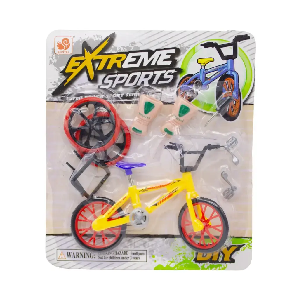 BICICLETA CON ACCESORIOS -MANEJO CON LOS DEDOS- [BX-668C]