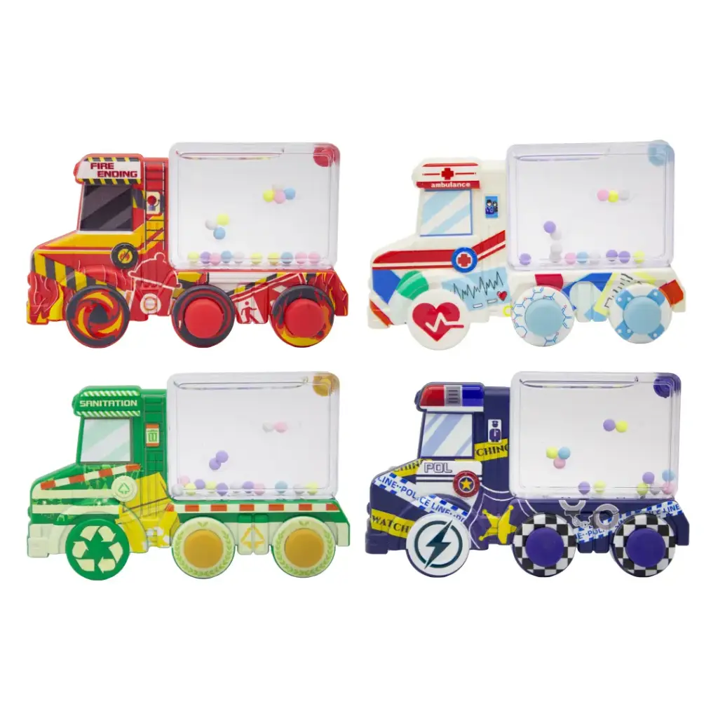 ATARI DE AGUA FIGURA VEHICULOS DE EMERGENCIA [6505-G24]