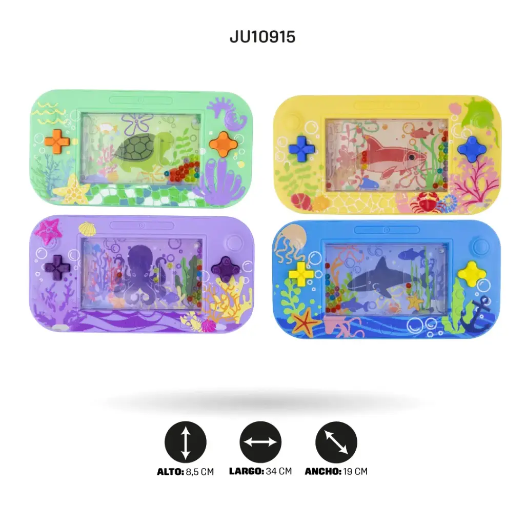 ATARI DE AGUA FIGURA ANIMALES MARINOS [4869E-D24]
