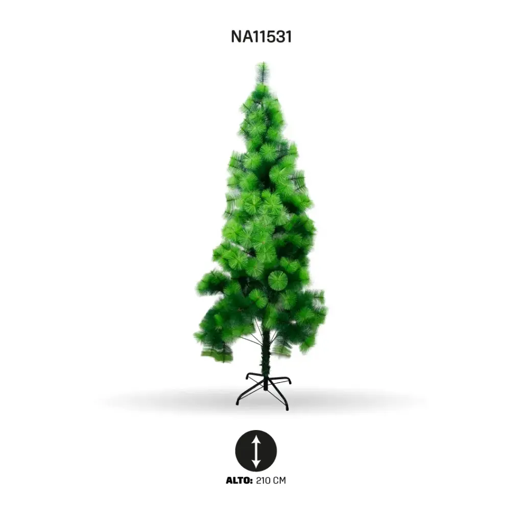 ARBOL PINO DE NAVIDA 210CM- 260T [PAC5642]