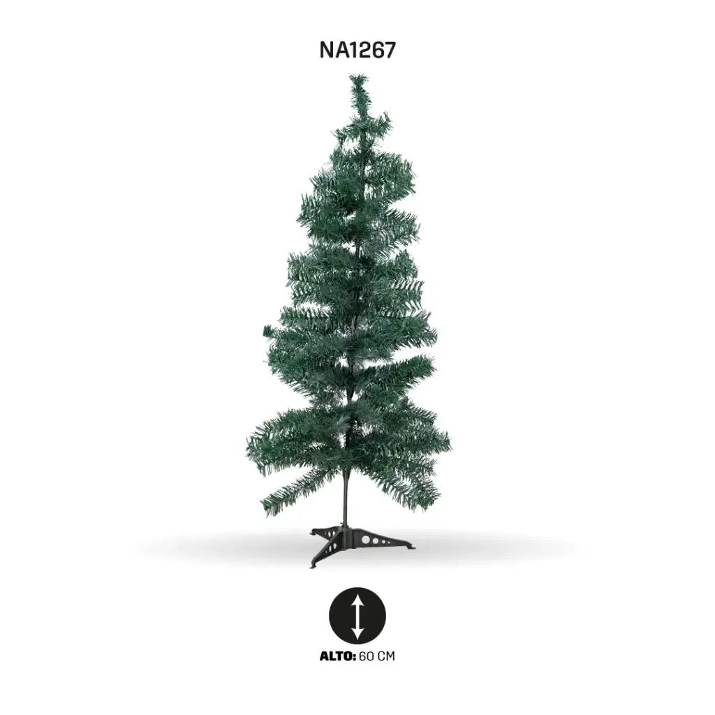 ARBOL DE NAVIDAD 60 CM -50PIN [PAC4891]