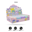 SACAPUNTAS DOBLE CUADRADO ESTAMPADO PASTELX 12 und 616 [PAC4860]