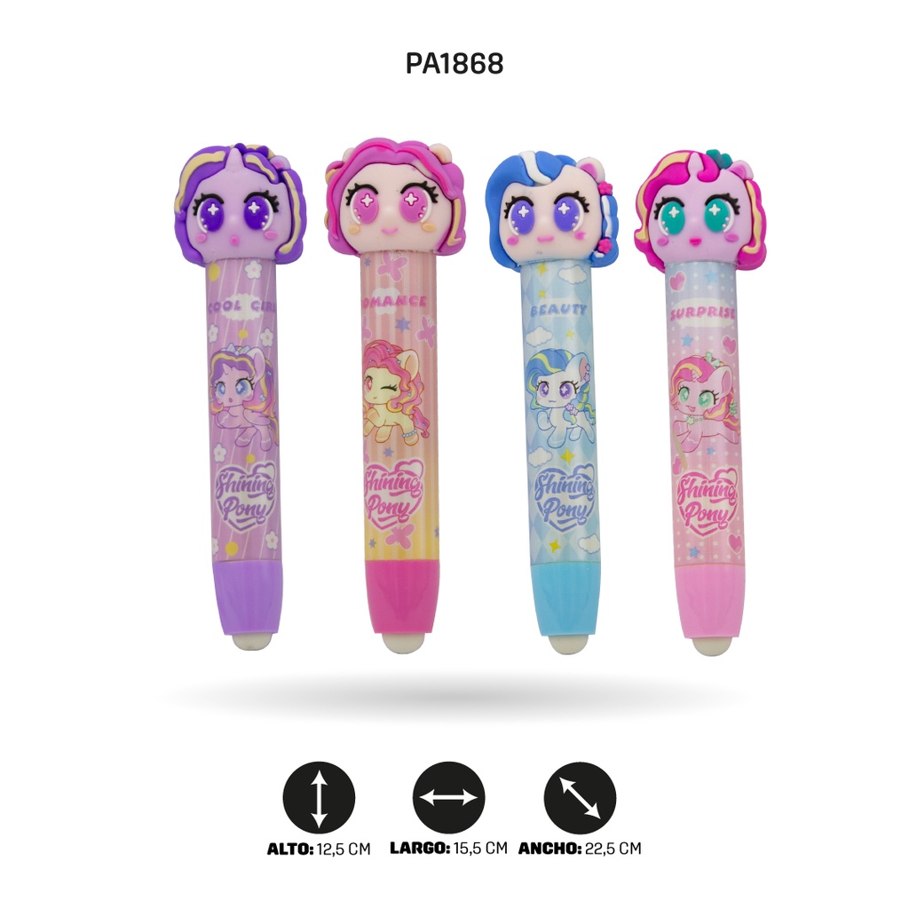 BORRADOR JD-5302 CABEZA DE UNICORNIO [PAC4635] DISPLAY X 24