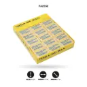 BORRADOR MIGA DE PAN AMARILLO MEDIANO DISPLAY X 30[PAC20140-2562]