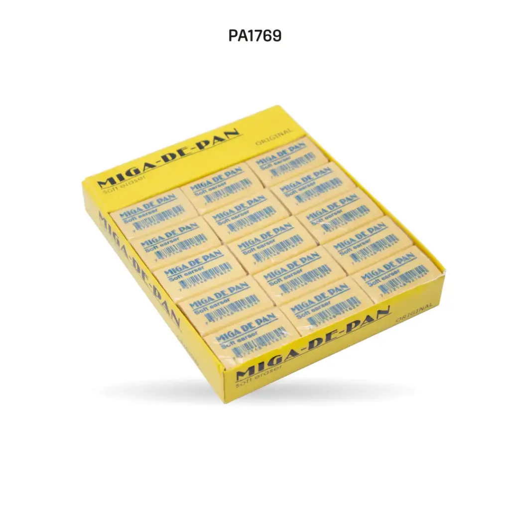 BORRADOR MIGA DE PAN AMARILLO DISPLAY X 30  [PAC20145-1769]