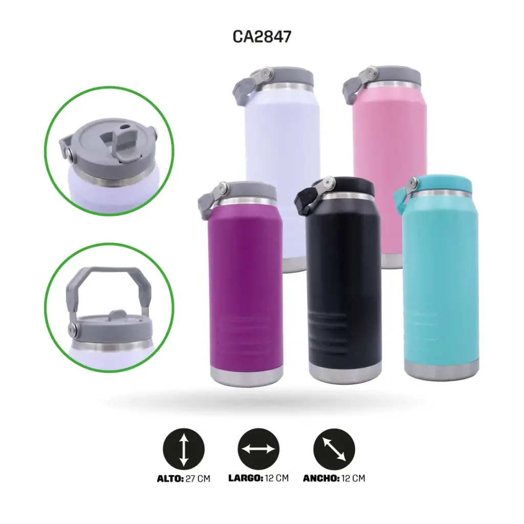 TERMO TERMICO CON MANIJA 1600ML [PAC5905]