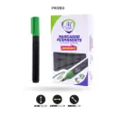 MARCADOR AH ROYAL PERMANENTE VERDE DISPLAY X 10 UND [PA1269]