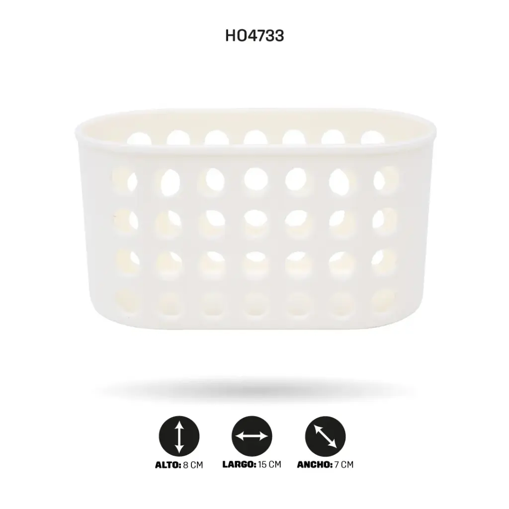 ORGANIZADOR DE BAÑO CON CHUPA DE SUCCION GS91803 [PAC6540]