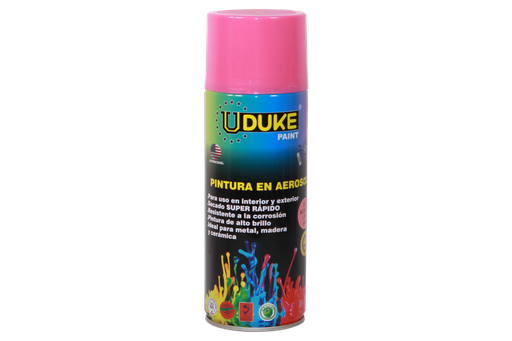 [AR1380] PINTURA AEROSOL UDUKE ROSADO MEDIO EXTRA GRANDE 400ML [313-(HT40213)]
