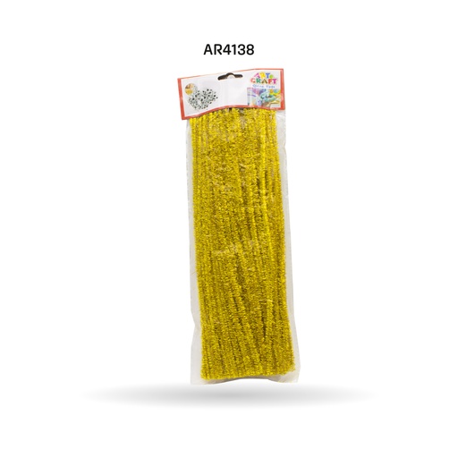 [AR4138] CHELINES BRILLANTES DORADO X100 [PAC70378-4138-PAC4290]