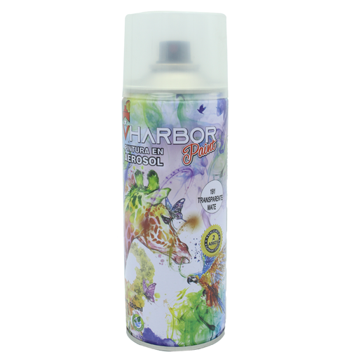 [AR705] PINTURA AEROSOL TRANSP MATE HARBOR 320 ML [HT40300-HT90350]