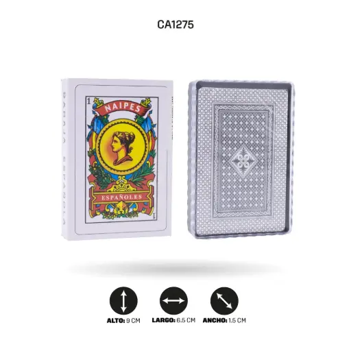 [CA1275] BARAJA ESPAÑOLA SEMIORIGINAL X1 [PAC90201-1275]
